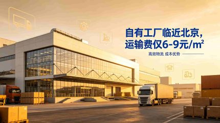 自有工厂临近北京,运输费仅6-9元/㎡