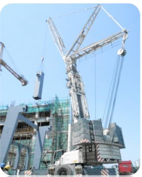 B座车间20吨行车轨道安装