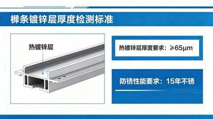 檩条镀锌层厚度检测