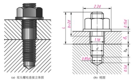 螺栓画线标记（错位示意）