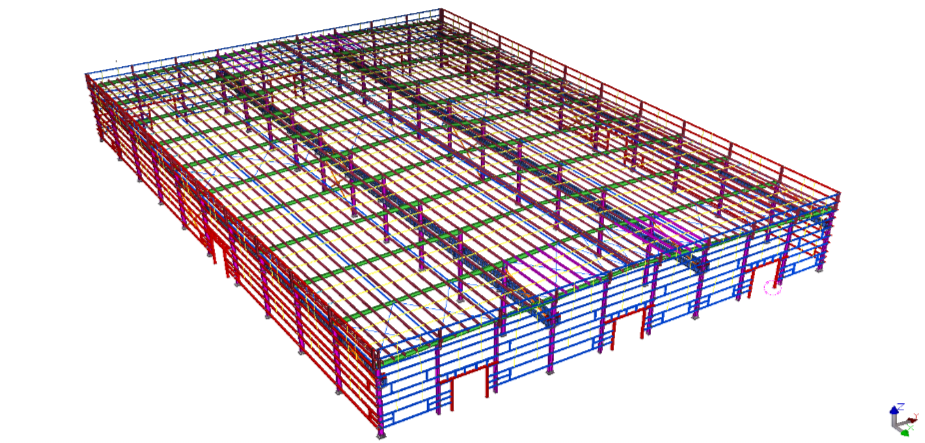 钢结构三维立体建模