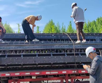 北京奔驰13万㎡焊装车间钢结构工程：金博远助力高端制造