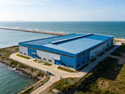 沿海钢结构厂房 重防腐工业建筑 耐盐雾防腐