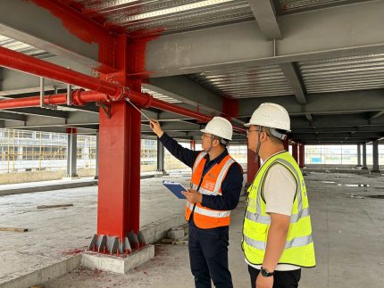 防火涂料厚度检测 涂层测厚仪检测 防火涂装质量检查