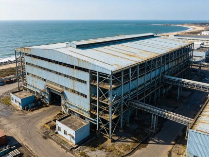 沿海钢结构厂房 重防腐工业建筑 盐雾腐蚀环境