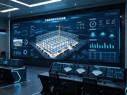 钢结构数字孪生 智慧运维监控 建筑全生命周期管理