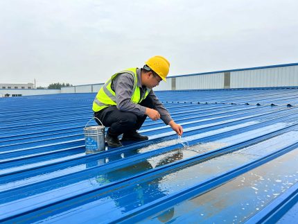 屋面淋水试验 彩钢瓦漏水检查 屋面工程质量验收