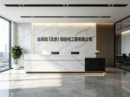 金博远(北京)钢结构工程有限公司前台 专业企业形象