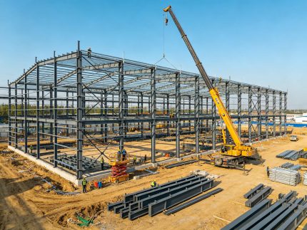 钢结构安装施工 厂房建设工程 施工成本造价