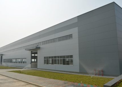 金博远钢结构厂房完工实拍