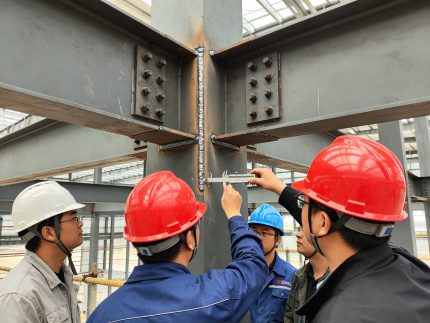 焊缝外观检查现场实拍