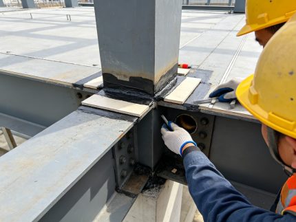 节点防火封堵施工实拍