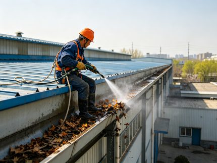 钢结构厂房天沟维护